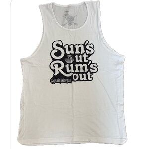 Men’s Captain Morgan Graphic Tank Top size M